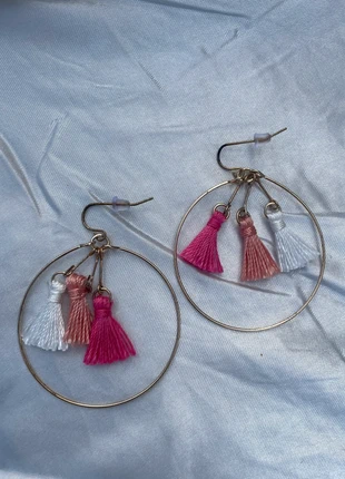 Multi-Colour Tassel Charms earrings, condition: New without tags, £3.50, £4.38 includes Buyer Protection Pro