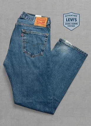 Jean Levi’s® Authentic 505 regular bleu, FR 42 (W34 L32) très bon état JLH-1032, marca: Levi's, estado: Muito bom, tamanho: PT 44 | W34, €18.00, €19.60 inclui Proteção do Comprador Pro