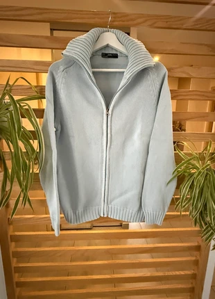 Gilet bleu femme col montant Zara, merk: Zara, staat: Heel goed, maat: M / 38 / 10, € 12,50, € 13,83 inclusief Kopersbescherming