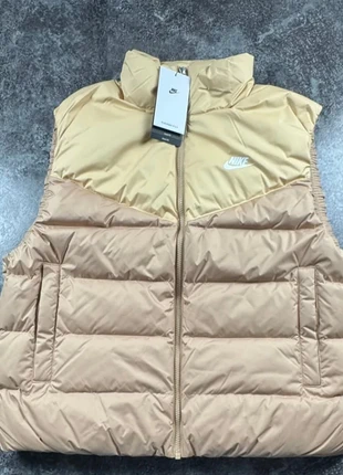 Doudoune sans manches Nike homme M beige • Neuf étiquette, brand: Nike, condition: New with tags, size: M, €80.00, €84.70 includes Buyer Protection