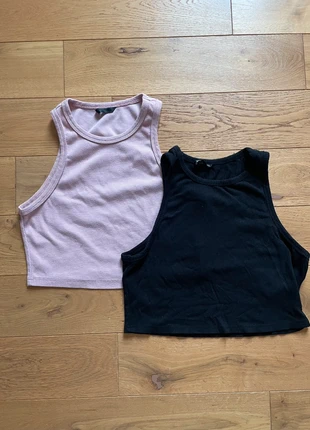 Lot de deux débardeur tops américains, marque: Shein, état: Très bon état, taille: L / 40 / 12, 2,00 €, 2,80 € Protection acheteurs incluse