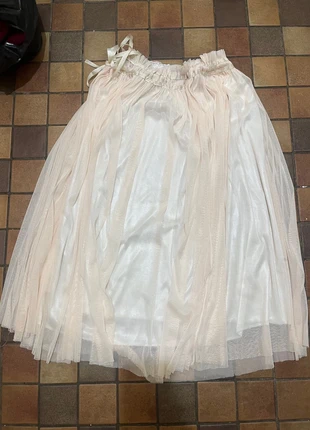 Jupe longue tulle élastique beige, marca: Tulle, estado: Bueno, tamaño: S / 36 / 8, 6,00 €, 7,00 € Protección al comprador incluida