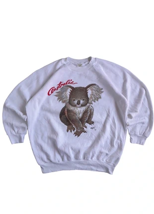 Vintage 90s Koala bear white sweater, brand: Vintage, condition: Good, size: XL, €25.00, €26.95 includes Buyer Protection