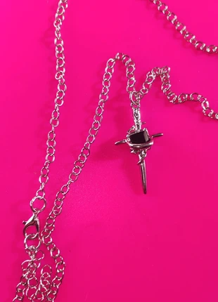 Collana girocollo punk emo crocifisso, marque: Punk, état: Neuf sans étiquette, 2,50 €, 3,33 € Protection acheteurs incluse