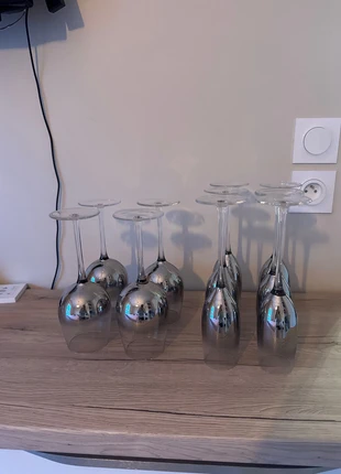 Lot de verres à vin et coupe de champagne pour les fêtes, état: Neuf avec étiquette, 9,50 €, 10,68 € Protection acheteurs incluse