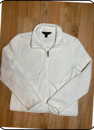 Veste polaire Full zip zip intégrale blanche Ralph Lauren Col montant - Logo Brodé blanc - Taille XS, marque: Ralph Lauren, état: Très bon état, taille: XS, 30,00 €, 32,20 € Protection acheteurs incluse