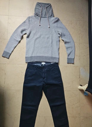 Ensemble Jules x Celio : chino + pull, marque: Jules, état: Très bon état, taille: S, 4,00 €, 4,90 € Protection acheteurs incluse