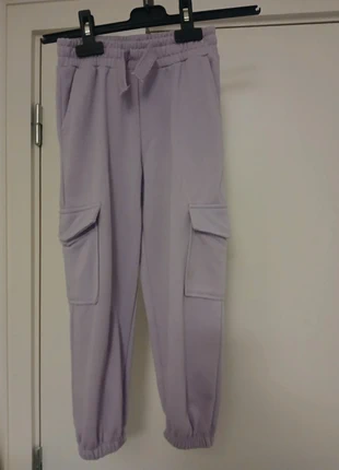 Dunnes Stores Lilac Cargo Joggers 4-5 YRS, brand: Dunnes Stores, condition: Very good, size: 5 years / 110 cm, €3.00, €3.85 includes Buyer Protection