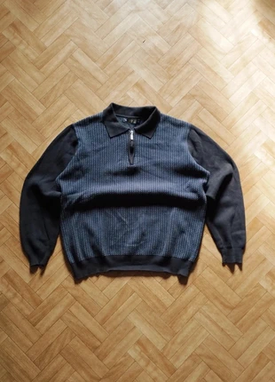 Pull quart zip polo vintage large oversize bleu taille L homme, marque: Vintage Dressing, état: Très bon état, taille: L, 18,00 €, 19,60 € Protection acheteurs incluse