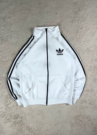 Veste adidas firebird blanche et noir vintage Taille M 38, marke: adidas, zustand: Sehr gut, größe: M / 38 / 10, 35,00 €, 37,45 € inklusive Vinted-Käuferschutz