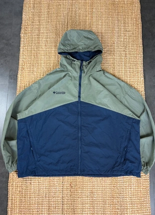 Veste Coupe-vent Imperméable Bleu Marine et Vert Columbia Sportswear Jacket Men’s Taille L, brand: Columbia, condizioni: Ottime, taglia: L, €35.00, €37.45 include la Protezione acquisti Pro