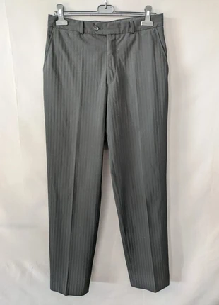 Pantalon noir à fines rayures Olly Gan Taille 42 Coupe droite très bon état, brand: Olly Gan, condition: Very good, size: M, €15.00, €16.45 includes Buyer Protection Pro