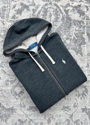 Full Zip Ralph Lauren / Sweat à Capuche RL / Pull Zippé Gris Taille S - Logo Blanc Brodé, marque: Ralph Lauren, état: Très bon état, taille: S, 60,00 €, 63,70 € Protection acheteurs (Pro) incluse