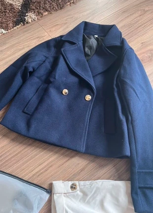 Caban court bleu marine boutons dorés, brand: Vintage Dressing, condition: Very good, size: S / 36 / 8, €69.00, €73.15 includes Buyer Protection Pro