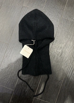 Cagoule alpaga noire, état: Neuf avec étiquette, taille: Taille unique, 38,00 €, 40,60 € Protection acheteurs (Pro) incluse