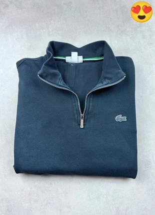 Pull half zip col camionneur Lacoste Bleu marine logo brodé XL Homme old money prenium, brand: Lacoste, condition: New without tags, size: XL, €41.99, €44.79 includes Buyer Protection