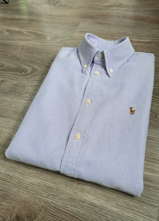 Chemise Ralph Lauren femme taille M unie violette en coton | f46, marque: Ralph Lauren, état: Neuf sans étiquette, taille: M / 38 / 10, 57,90 €, 61,50 € Protection acheteurs (Pro) incluse