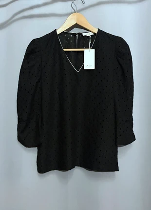 Haut Blouse Noire YCOO Taille S Dentelle Anglaise Manches Ballon, marque: YCOO, état: Neuf avec étiquette, taille: S / 36 / 8, 25,00 €, 26,95 € Protection acheteurs incluse