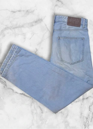 Jeans Bershka baggy blu chiaro – Taglia 44, stile urbano comodo, marca: Bershka, estado: Muy bueno, tamaño: W34 | ES 44, 4,99 €, 5,94 € Protección al comprador incluida