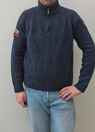 Tricot pull laine livergy col roulé 1/4 zip col camionneur homme taille L vintage, marca: Livergy, estado: Muy bueno, tamaño: L, 14,00 €, 15,40 € Protección al comprador incluida