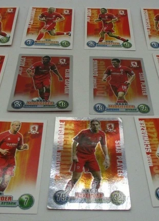 Match Attax 2007/08 - 13 x Middlesbrough including 3 Silver Trading Cards, brand: Match Attax, condition: Very good, £5.00, £5.95 includes Buyer Protection