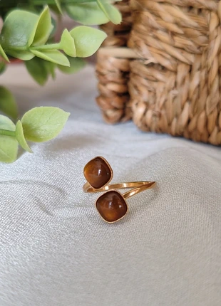 Bague ajustable en acier inoxydable doré, marca: Tendance, estado: Muito bom, tamanho: Ajustável, €5.99, €6.99 inclui Proteção do Comprador