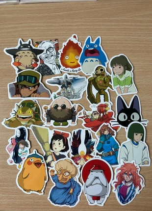 Lot de 20 autocollants Studio Ghibli – Neufs, marque: Studio Ghibli, état: Neuf sans étiquette, 3,00 €, 3,85 € Protection acheteurs incluse