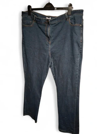 M&Co Blue Straight Leg Jeans – Size 22 Regular – Comfy Cotton Blend Denim, brand: M&Co, condition: Very good, size: 5XL / 22, £3.50, £4.38 includes Buyer Protection