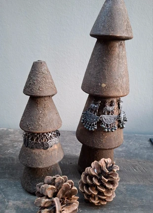 Leuke houten nordic kerstbomenset met sieraad, marque: geen merk, état: Neuf sans étiquette, 24,95 €, 26,90 € Protection acheteurs incluse