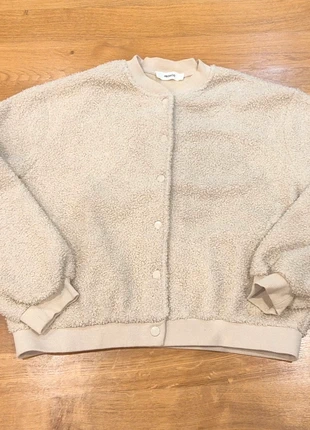 Veste Bomber Moumoute | Promod | Beige | Taille M, marque: Promod, état: Très bon état, taille: M / 38 / 10, 15,00 €, 16,45 € Protection acheteurs incluse