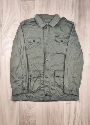 Veste saharienne kaki, style militaire, zippées boutonnées, Timberland, Y2K vintage, taille XL homme, brand: Timberland, condition: Very good, size: XL, €20.00, €21.70 includes Buyer Protection Pro
