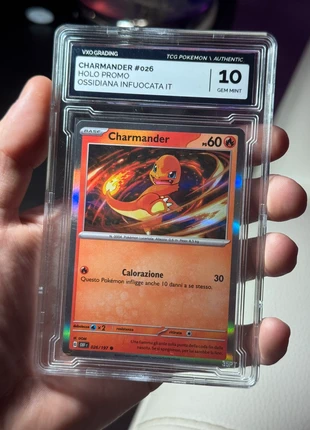 Carta Pokemon Vxo 10 Charmander Holo, brand: Pokémon, condizioni: Ottime, €12.00, €13.30 include la Protezione acquisti