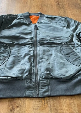 bomber MA-1 slim fit Alpha Industries gunmetal, brand: Alpha Industries, condition: Very good, size: XL, €75.00, €79.45 includes Buyer Protection