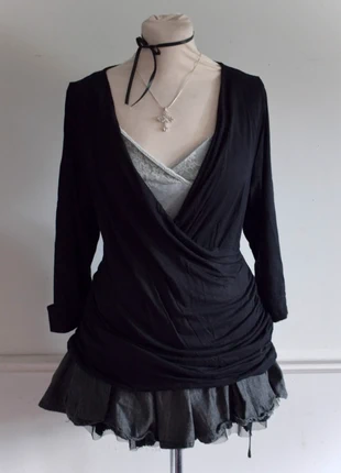 ‘body flirt’ wrap top, brand: Bodyflirt, condition: Very good, size: M / UK 12-14, £18.00, £19.60 includes Buyer Protection