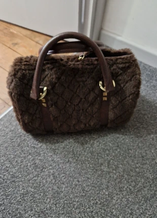 Lovely brown furry bag., brand: not known, condition: New without tags, £2.50, £3.33 includes Buyer Protection