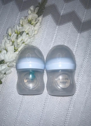 Set van 2 kleine Philips Avent flesjes, zonder speen, 0M+ ., merk: Philips, staat: Heel goed, € 3,49, € 4,36 inclusief Kopersbescherming