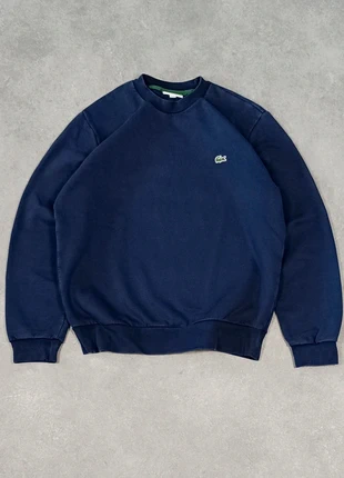 Sweat Crewneck Lacoste classic fit bleu marine homme logo brodé - L, merk: Lacoste, staat: Heel goed, maat: L, € 40,00, € 42,70 inclusief Kopersbescherming Pro