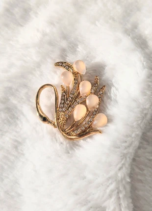 Spilla colore oro con brillantini, état: Neuf sans étiquette, 5,00 €, 5,95 € Protection acheteurs incluse