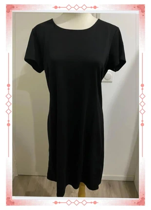 Robe Esmara dos nu col rond crew neck manches courtes noir Taille M, brand: Esmara, condition: Very good, size: M / 38 / 10, €5.90, €6.90 includes Buyer Protection