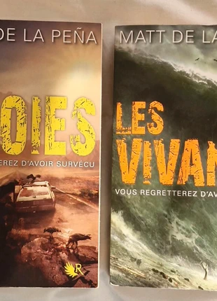 Romans Les proies + Les vivants - Matt de la Peña, condition: Very good, €10.00, €11.20 includes Buyer Protection