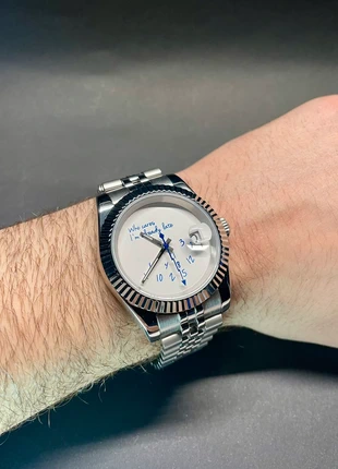 Reloj Seikomod "Who cares I'm already late" blue dial, marque: smod, état: Neuf sans étiquette, taille: 39–42 mm, 129,99 €, 137,19 € Protection acheteurs incluse