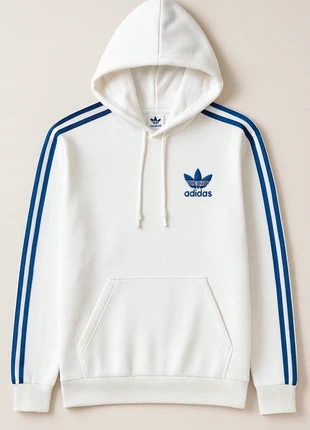 Sweat à capuche adidas blanc – Taille S – Unisexe – Très bon état, marca: adidas, estado: Muy bueno, tamaño: S, 45,00 €, 47,95 € Protección al comprador incluida