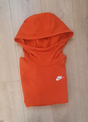 Hoodie Nike unisexe | Orange logo brodé blanc | Taille S | Très bon état | VT112, brand: Nike, condition: Very good, size: S / 36 / 8, €14.95, €16.40 includes Buyer Protection
