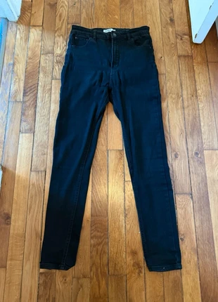 Jean taille haute slim, marque: Pull & Bear, état: Satisfaisant, taille: L / 40 / 12, 5,00 €, 5,95 € Protection acheteurs incluse