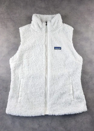 Gilet Polaire Fleece Patagonia Full Zip Doublée Sans Manches Blanc Cassé Logo Brodé | Taille L, brand: Patagonia, condition: Very good, size: L / 40 / 12, €50.00, €53.20 includes Buyer Protection Pro