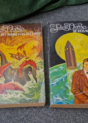 Jules Verne vintage boeken, état: Très bon état, 10,00 €, 11,20 € Protection acheteurs incluse