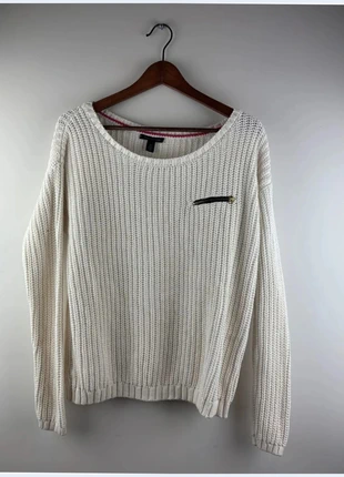 Pull maille nid d’abeille détail zip Tommy Hilfiger 146N, marke: Tommy Hilfiger, zustand: Sehr gut, größe: S / 36 / 8, 12,83 €, 14,17 € beinhaltet Vinted-Käuferschutz Pro