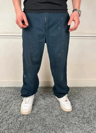 Pantalon Carpenter Chino pour Homme Bleu marine Dickies W34 L34 workwear streetwear baggy AA1412, marca: Dickies, estado: Muito bom, tamanho: PT 44 | W34, €10.00, €11.20 inclui Proteção do Comprador Pro