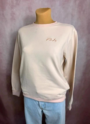 Sweat crewneck Fila rose logo brodé avec poches | Taille S, merk: FILA, staat: Heel goed, maat: S / 36 / 8, € 9,00, € 10,15 inclusief Kopersbescherming