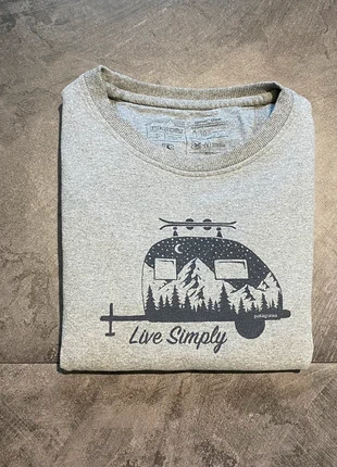 Patagonia pull sweat Femme W's P-6 Label Organic Crewneck sweatshirt I Gris I Taille S 36, marke: Patagonia, zustand: Sehr gut, größe: S / 36 / 8, 39,00 €, 41,65 € inklusive Vinted-Käuferschutz